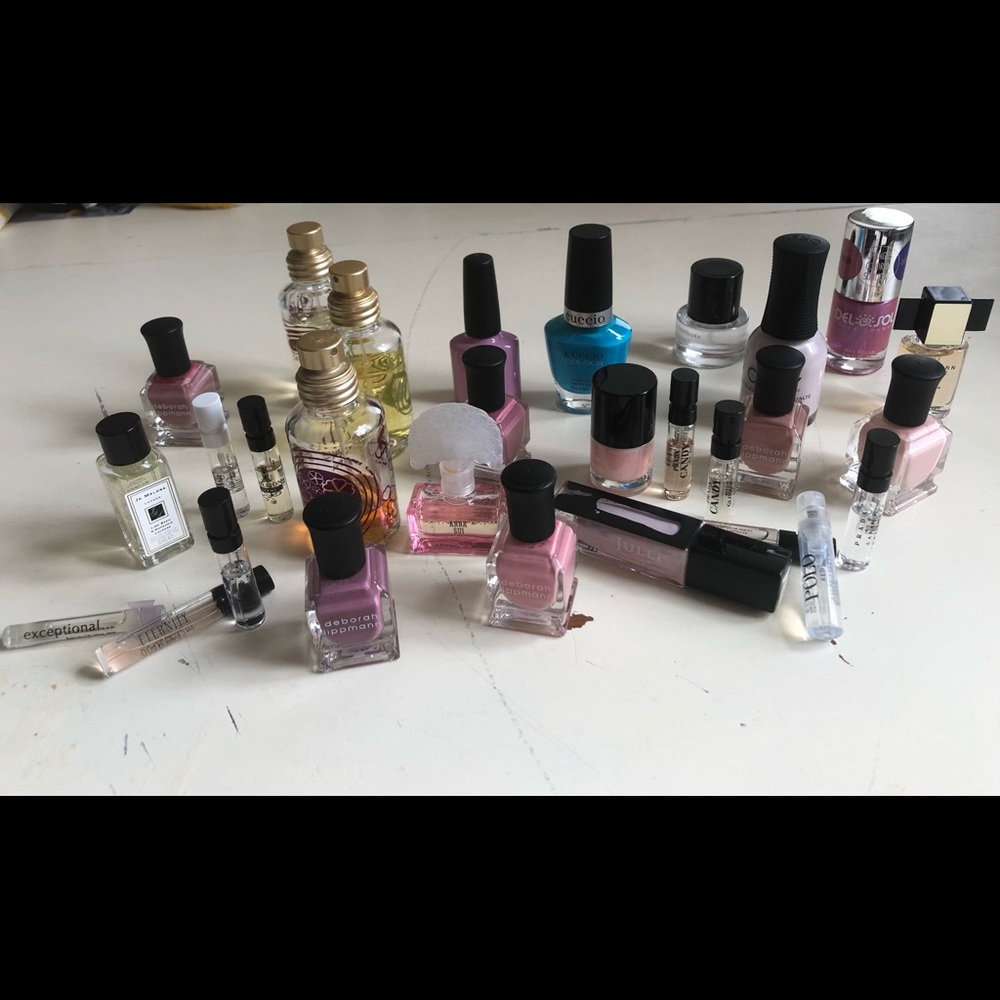 Perfumes, Samples and Nail Polish Lot